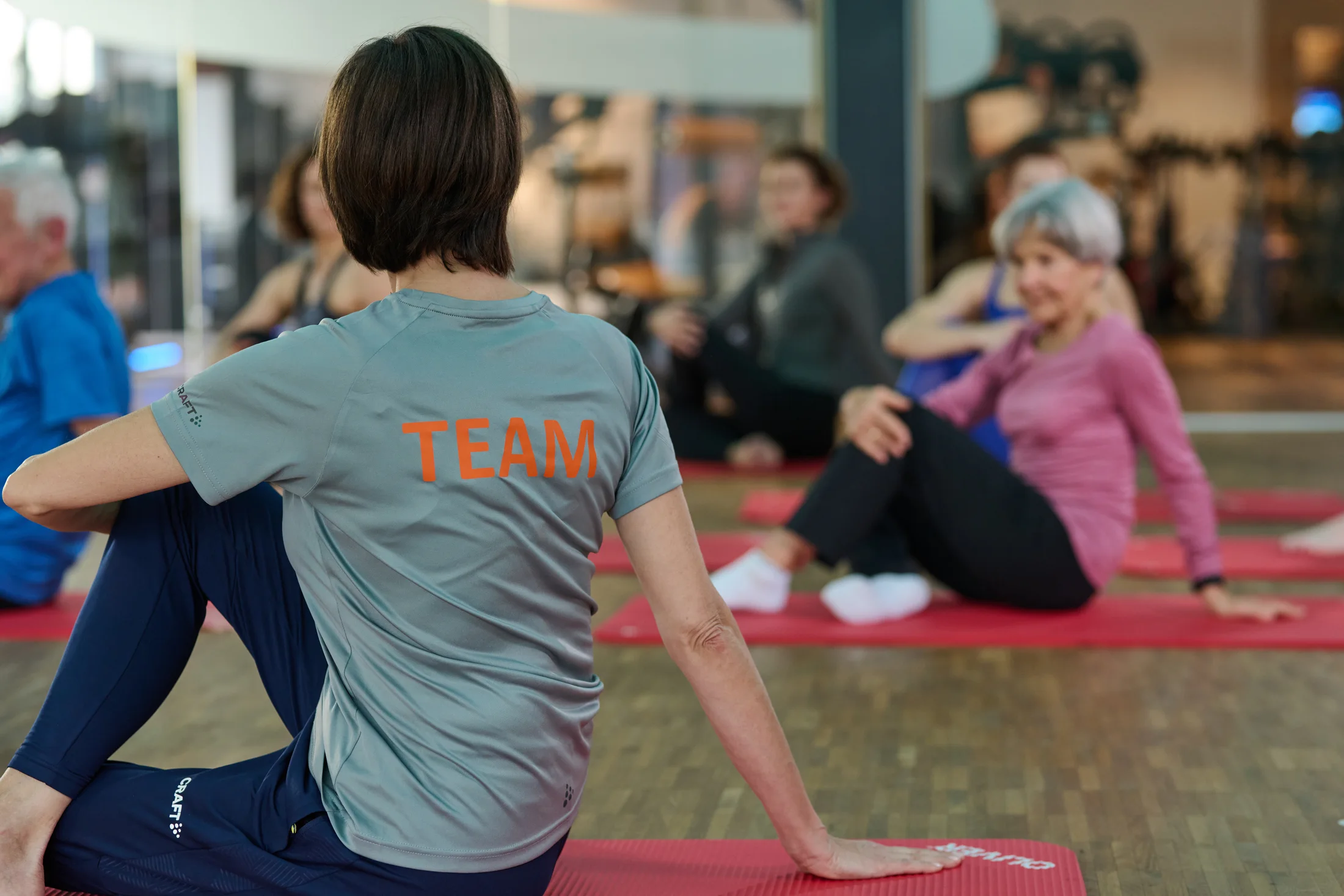 Geführtes Rücken- und Beweglichkeitstraining bei INJOY